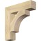 Ekena Millwork Westlake Block Rough Sawn Bracket, Douglas Fir, 4"W x 18"D x 18"H BKT04X18X18WTL05RDF - alternate 1